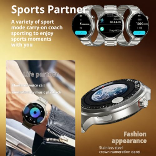 📣 Smartwatch X3 – Stylish • Waterproof • Long Battery