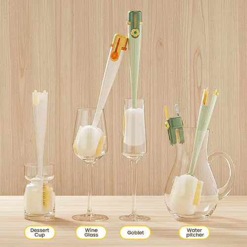 2PCS ✨5-in-1 Cup Cleaning Brush🧼Deep Clean Bottles, Mugs & Straws
