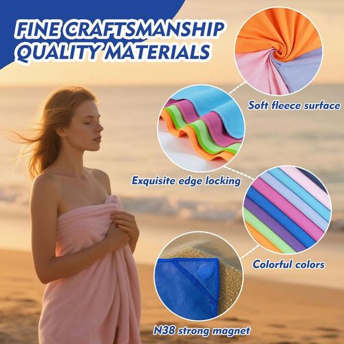 Magnetic Bath Towel Extra Large Quick