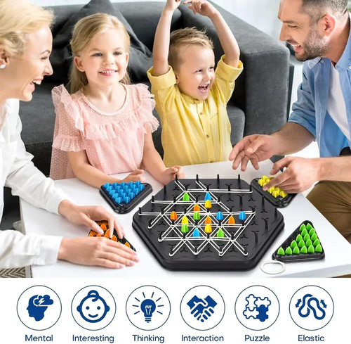 Triangle Strategy Board Game – Fun Family Puzzle Game