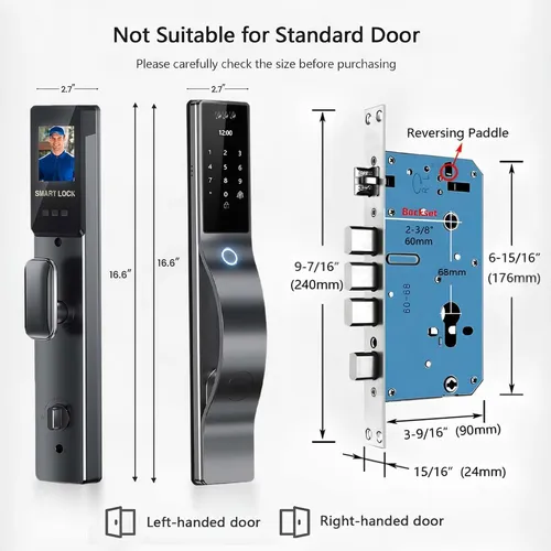 9-in-1 Premium Smart Security Door Lock