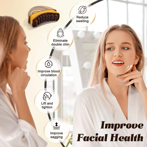 2PCS-Lymphatic Contour Facial Massage Brush