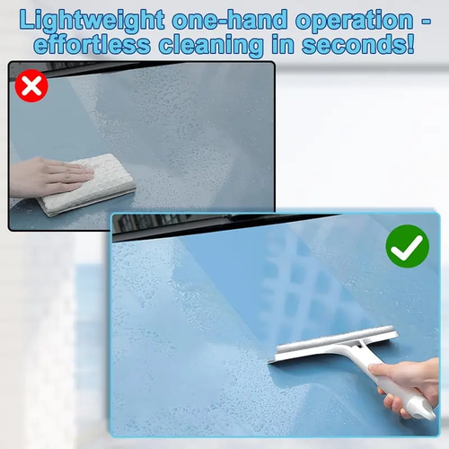 3-in-One Glass Cleaning Scraper - Yellow Version  2piece pack