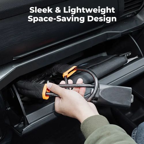 Heavy-Duty Anti-Theft Steering Wheel Lock | Ultimate Car Security