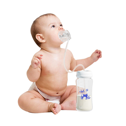 3-in-1 Hands-Free Anti-Colic Baby Bottle（300mL）
