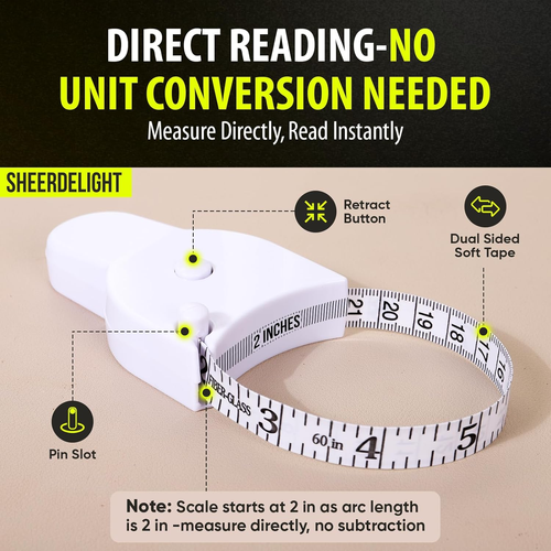 Body Measuring Tape 2-Pack