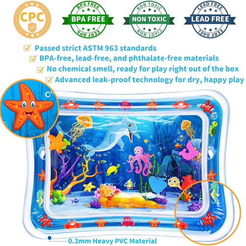 Baby Tummy Time Water Play Mat