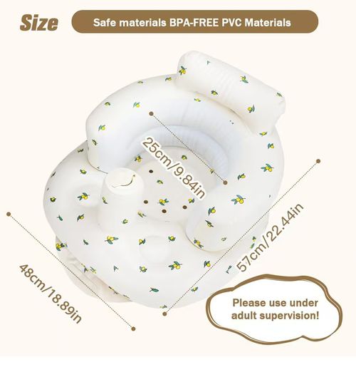 Portable Inflatable Baby Support Seat for Babies 3-36 Months