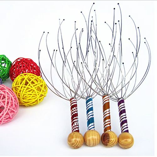 5PC Octopus Head Massager – Relax Anytime, Anywhere