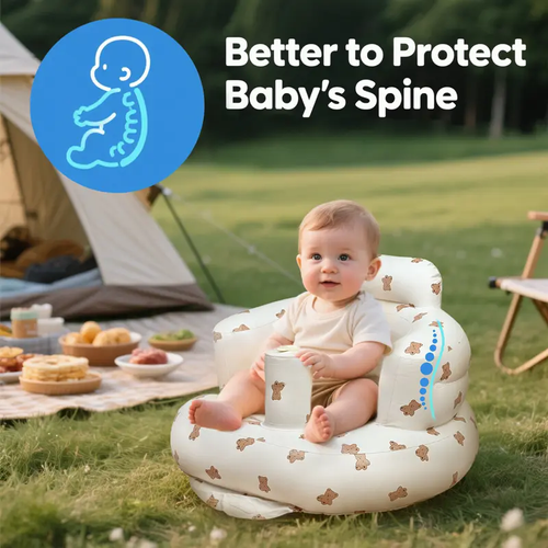 Portable Inflatable Baby Support Seat for Babies 3-36 Months