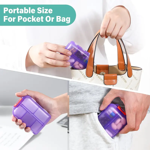DIY Pill Organizer with 147 Pcs Upgraded Pre-Cut Medicine Labels
