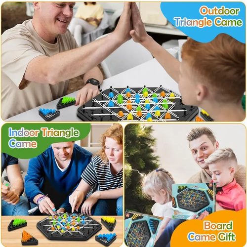 Triangle Strategy Board Game – Fun Family Puzzle Game