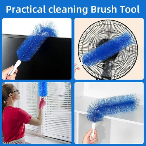 3 Counts Flexible Microfiber  Dust Cleaning Brush