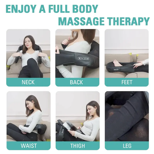 Heated Neck & Shoulder Massager – Deep Pain Relief