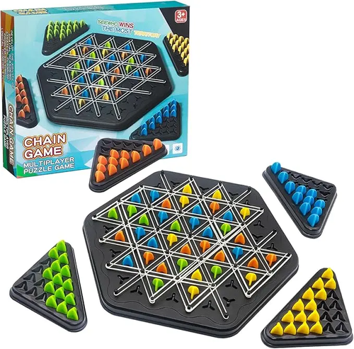 Triangle Strategy Board Game – Fun Family Puzzle Game