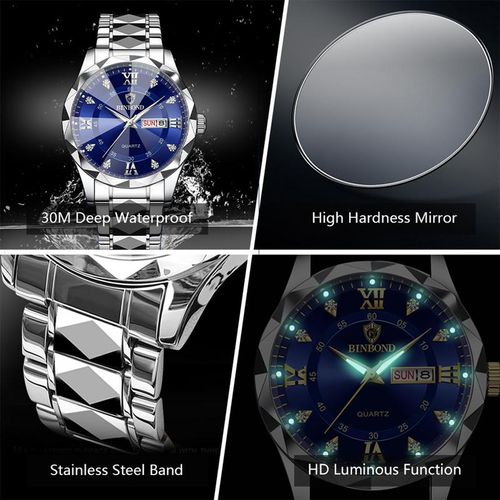 ✨High-end men's waterproof watch– Built for Style & Strength🔥
