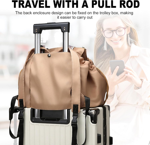 3-in-1 Convertible Large Capacity Tote Bag