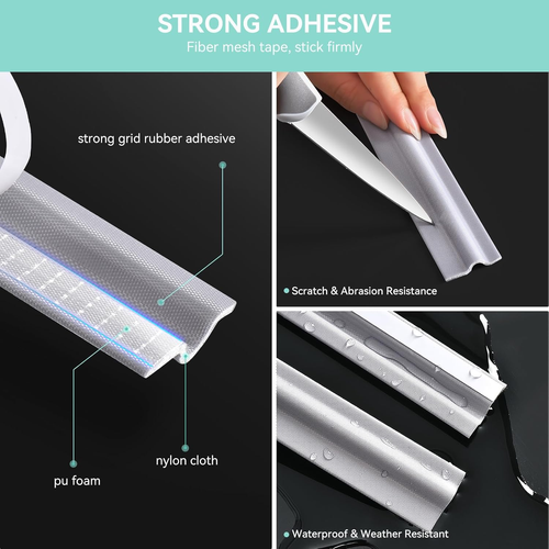 All-In-One Seal Strip — Block Dust, Noise, Heat & Bugs Instantly  5M（196.8in）