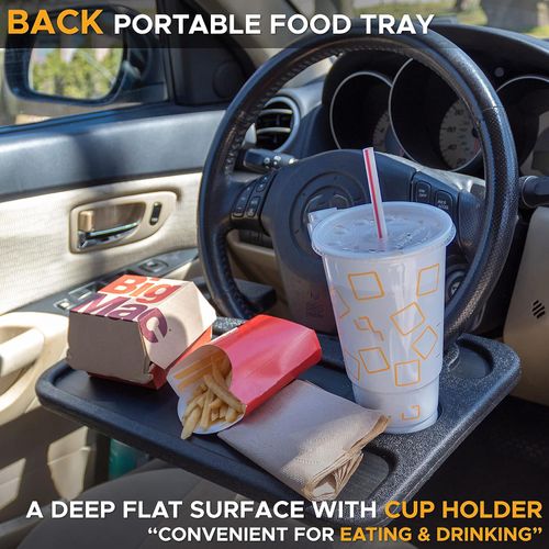 🚗 2-in-1 Car Steering Wheel Table