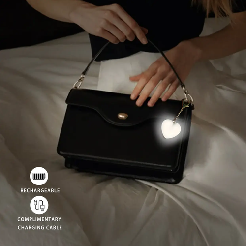 3PC 💖💡Heart Touch Bag Light – Cute & Practical
