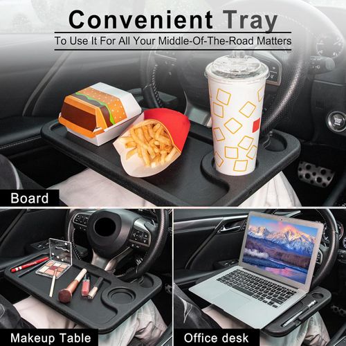 🚗 2-in-1 Car Steering Wheel Table