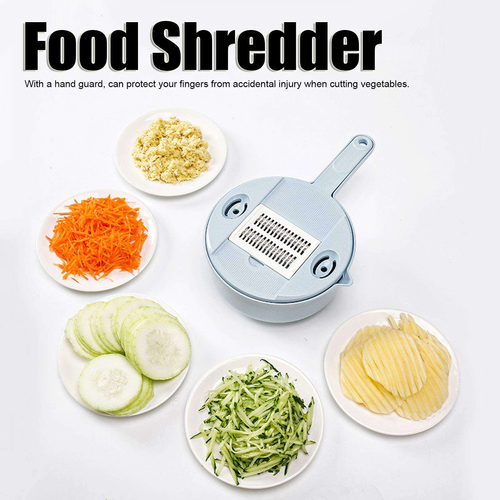 12-in-1 Multifunctional Vegetable Slicer – Fast, Safe & Easy Cooking
