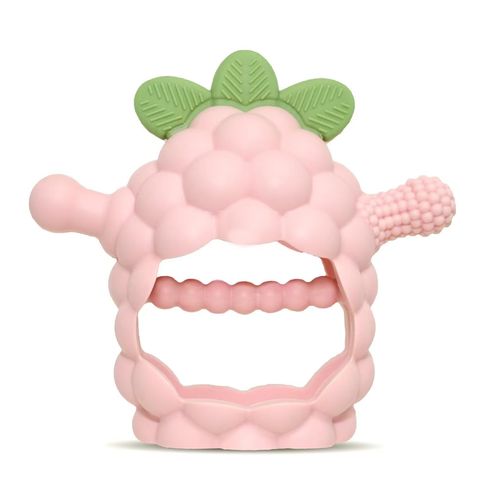 3-in-1 ✨Baby Raspberry Silicone Teether 🍇 Safe Gum Relief