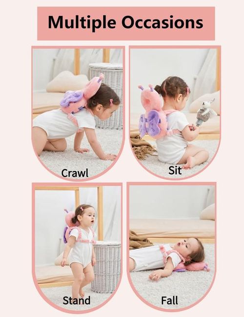 Baby Head Protection Backpack – Safe First Steps