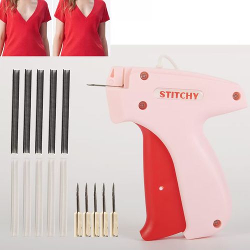 Fast Stitch Tag Gun – Instant Clothing Repair Tool (2000 Fasteners ）