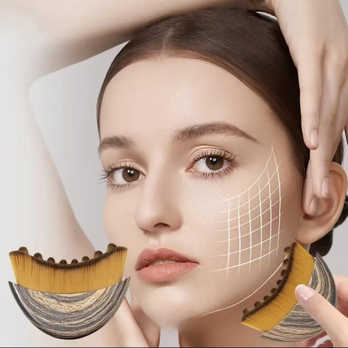 2PCS-Lymphatic Contour Facial Massage Brush