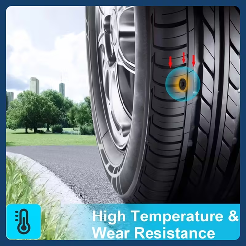 60PCS Tire Repair Rubber Nails Kit with 2 Sizes for Car Motorcycle Truck Tractor(Including screwdriver as a gift)