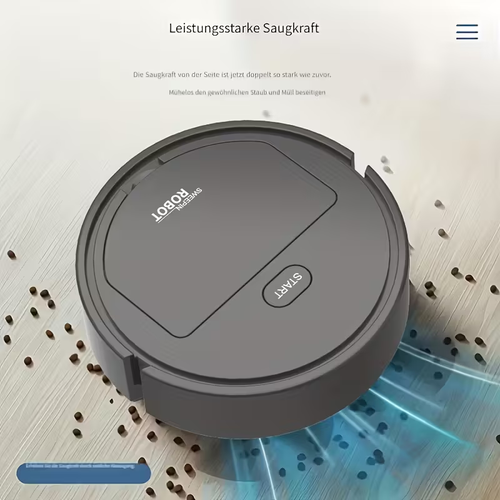 3 in 1 Mini USB Robot Vacuum