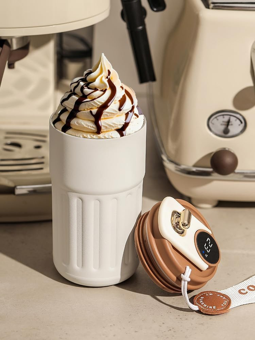 LED Smart Temperature Coffee Mug – Hot or Cold, Always Just Right ☕🔥