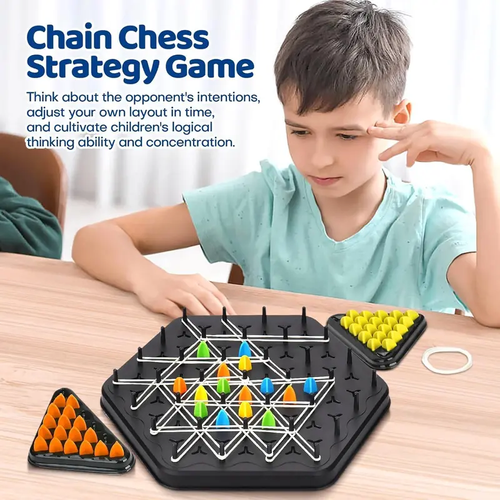 Triangle Strategy Board Game – Fun Family Puzzle Game