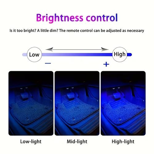 RGB LED Car Atmosphere Lamp USB Wireless Roof Star Light Multiple Modes Automotive Interior Lights Auto Interior Lighting