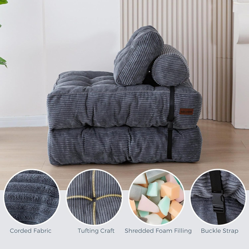 3-in-1 Folding Sofa Bed – Comfort Meets Space Saving