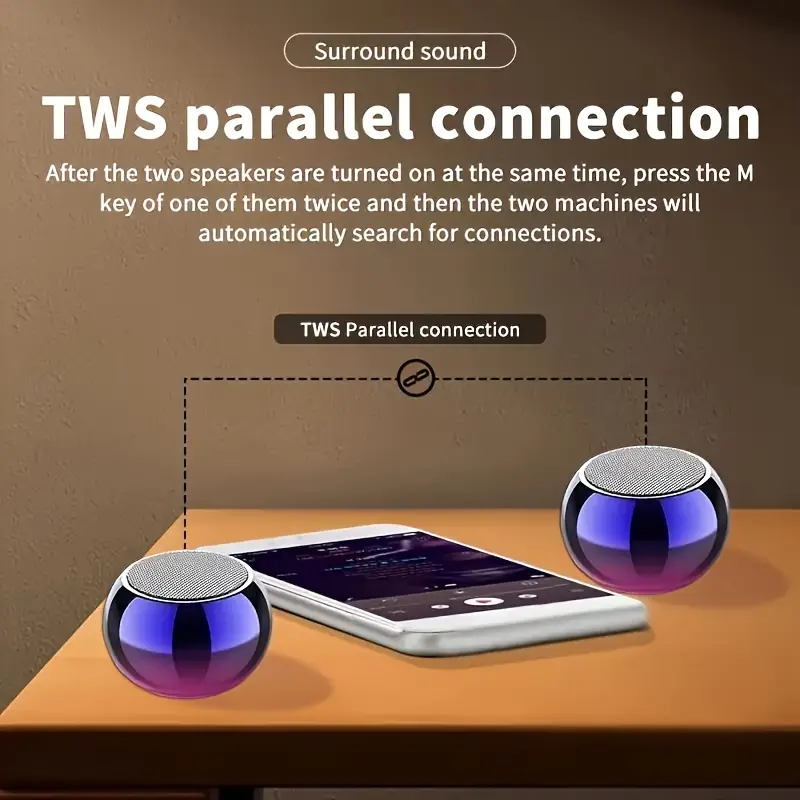 M3 Flash Wireless Speaker with Wireless