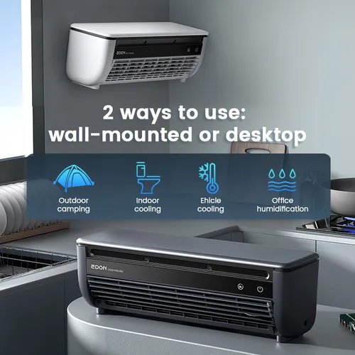 3-in-1 Portable Ice Mist Air Conditioner – Instant Cooling Anywhere 8 sales