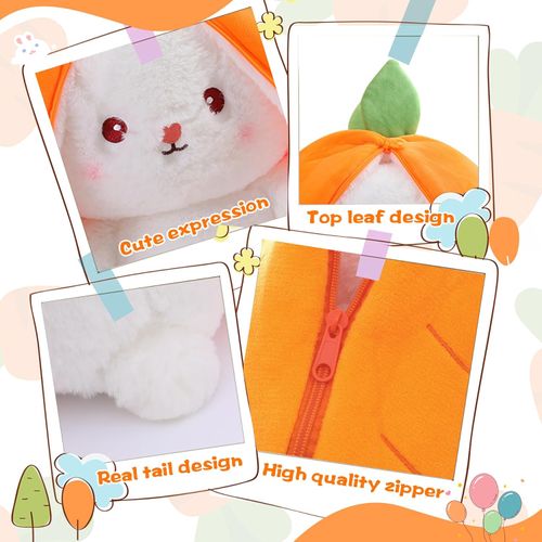 Strawberry Bunny Plush Toy