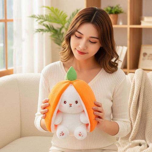 Strawberry Bunny Plush Toy
