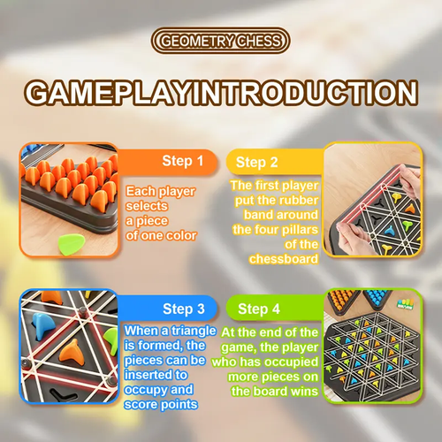 Triangle Strategy Board Game – Fun Family Puzzle Game