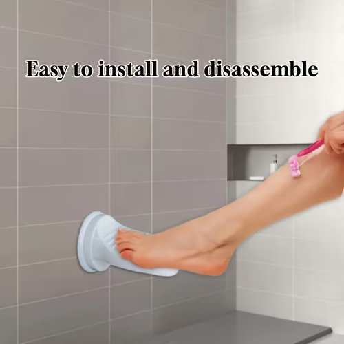 Non-Drill Shower Foot Stand – Safe, Easy & Adjustable
