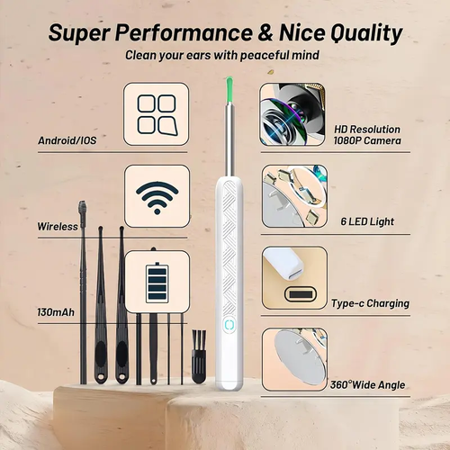 Visible Ear Spoon Set Tools