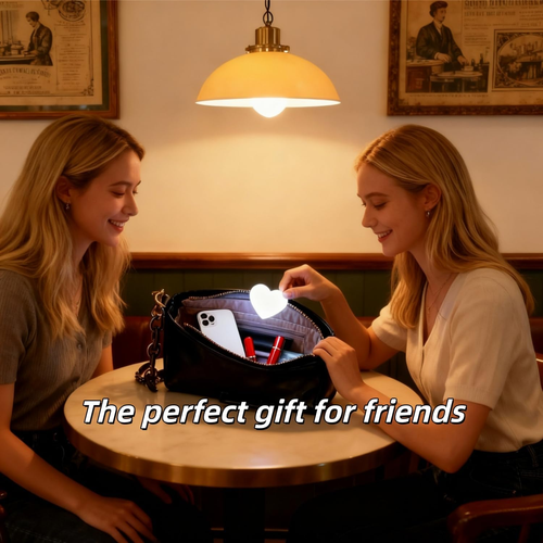 3PC 💖💡Heart Touch Bag Light – Cute & Practical
