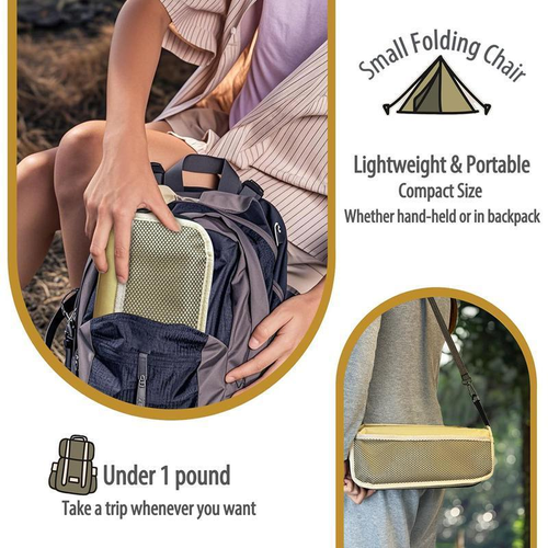 Foldable Backpack Stool — Lightweight Comfort You Can Carry Anywhere