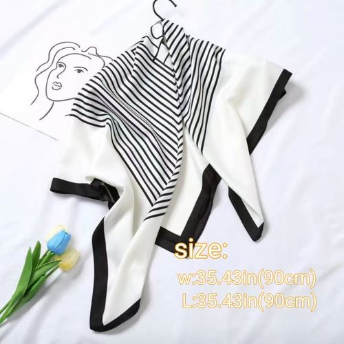 Designer style shawl scarf made of silk fabric