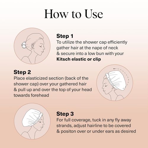 🌸Adjustable Luxury Waterproof Shower Cap