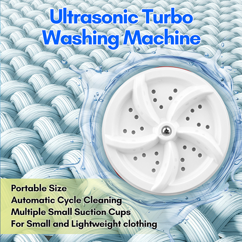 Portable Mini Ultrasonic Washer – Clean Anytime, Anywhere 🧽🔌
