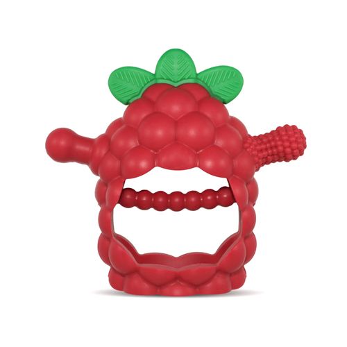 3-in-1 ✨Baby Raspberry Silicone Teether 🍇 Safe Gum Relief