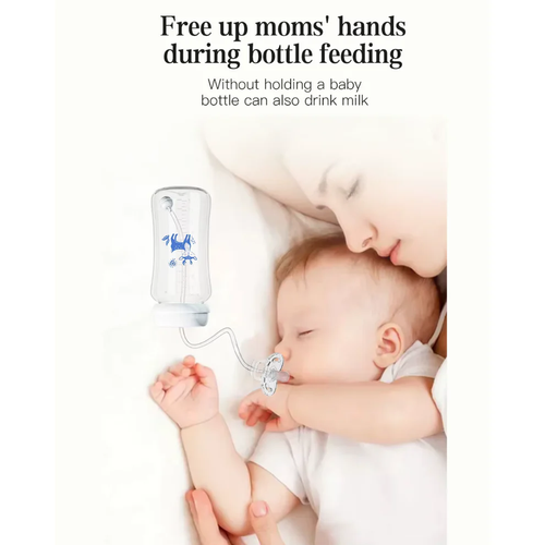 3-in-1 Hands-Free Anti-Colic Baby Bottle（300mL）